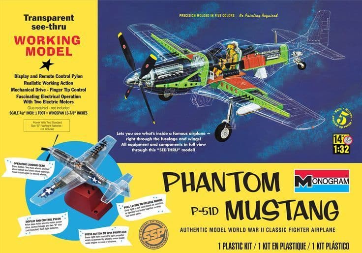 Monogram 1/32 Phantom Mustang # 85-0067