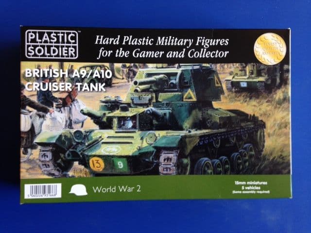 Plastic Soldier 15mm A9/A10 Cruiser Tank # WW2V15029
