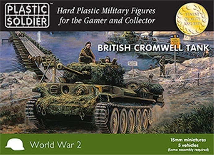 Plastic Soldier 15mm British Cromwell Tank # WW2V15022
