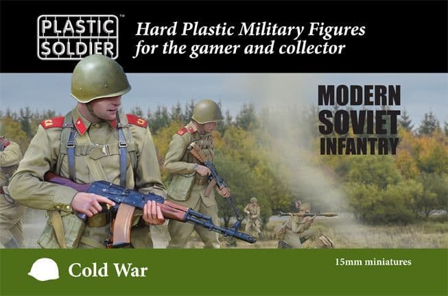 Plastic Soldier 15mm Cold War Soviet Infantry # MOD015001