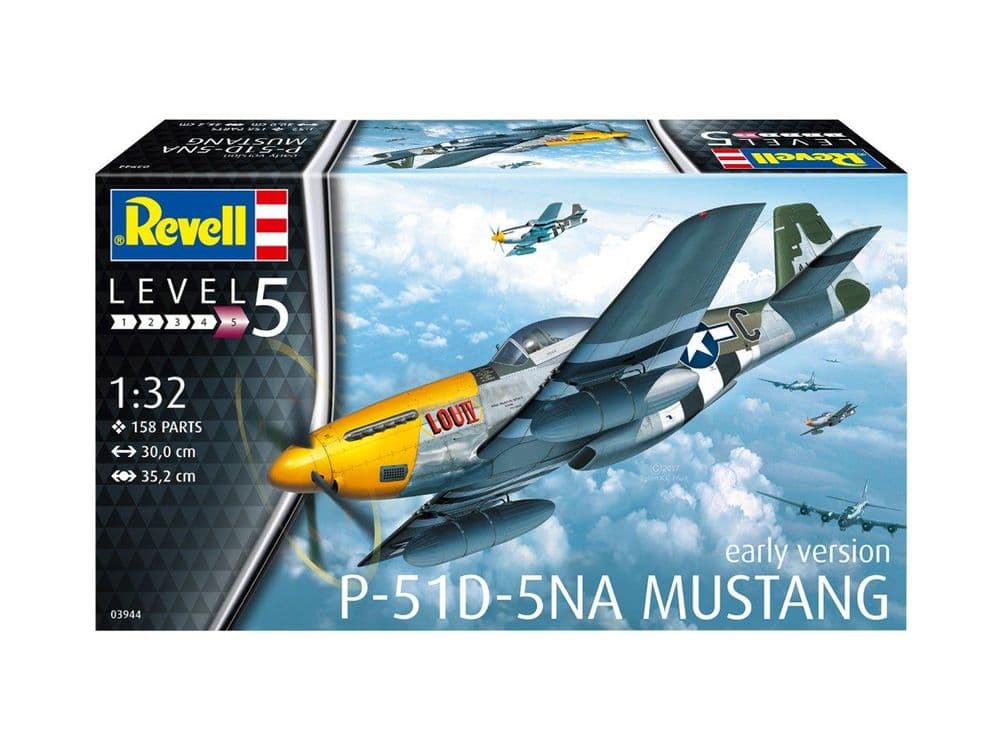 Revell 1/32 P-51D-5NA Mustang Early Version # 03944