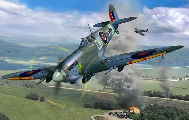Revell 1/32 Supermarine Spitfire Mk.IXc # 03927