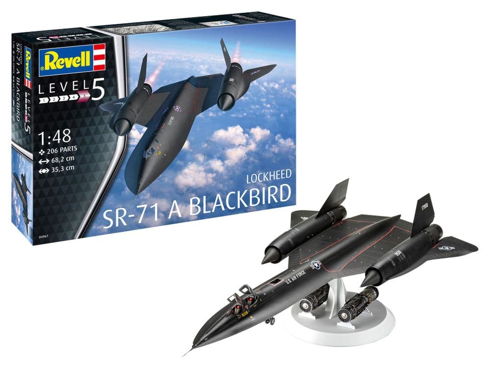 Revell 1/48 Lockheed SR-71A Blackbird # 04967