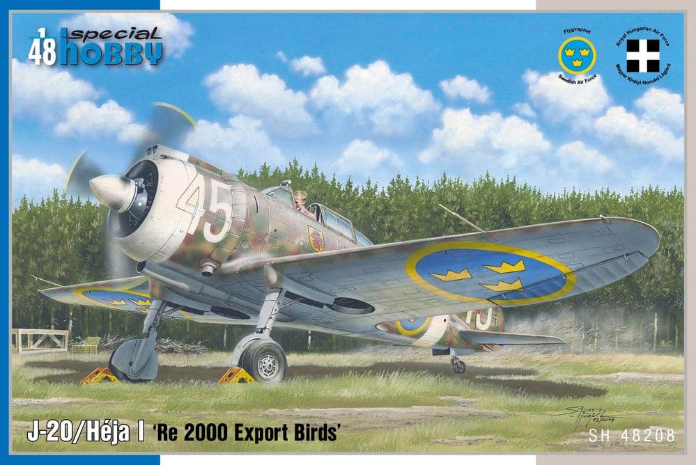 Special Hobby 1/48 J-20/Heja I 'Reggiane 2000 Export Birds' # 48208