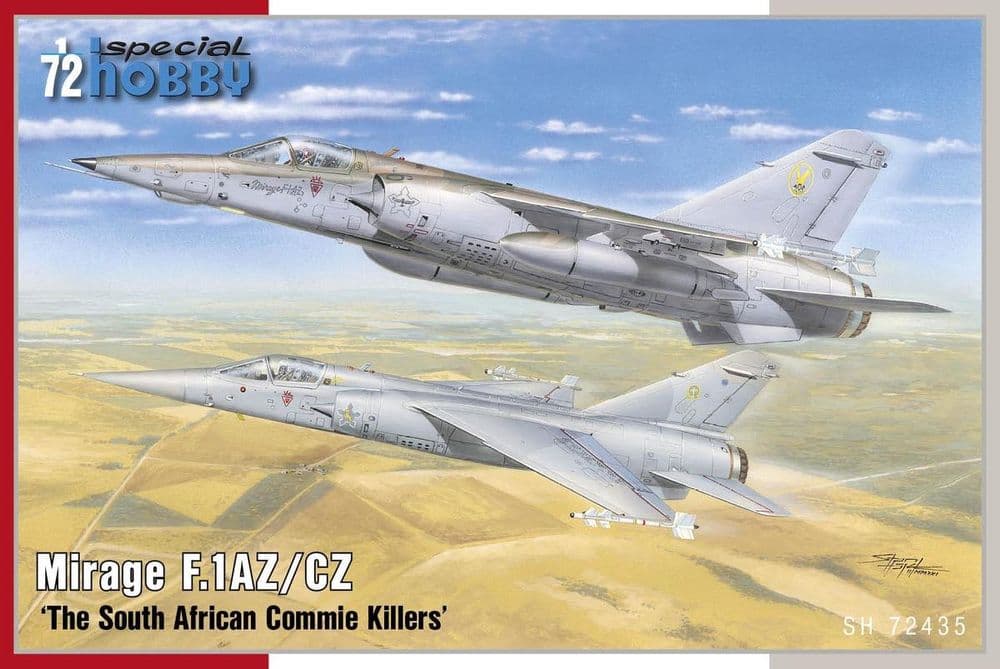Special Hobby 1/72 Dassault Mirage F.1AZ/CZ "The South African Commie Killers" # 72435