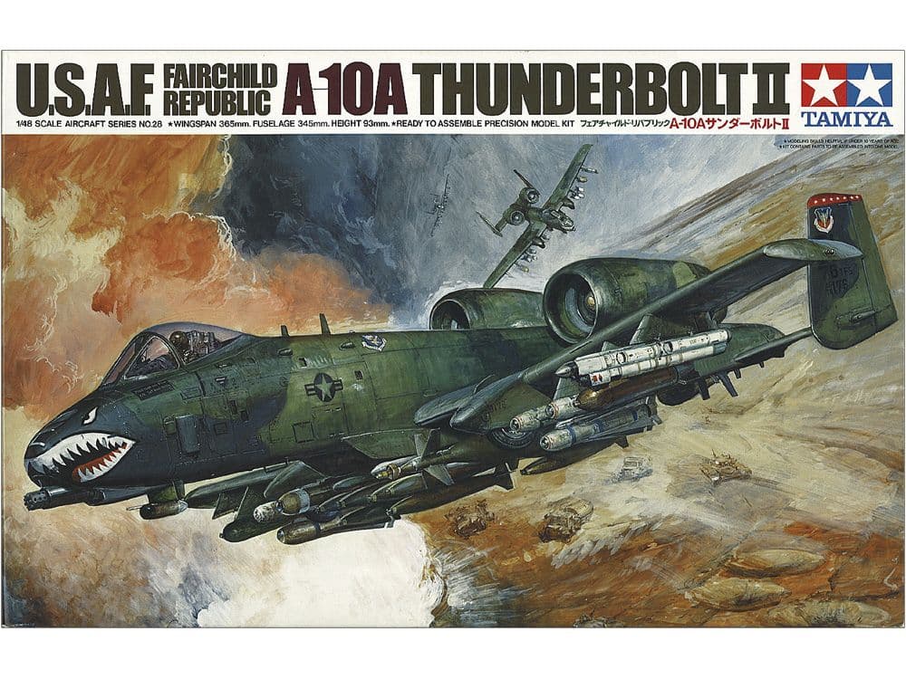 Tamiya 1/48 A-10A Thunderbolt II # 61028