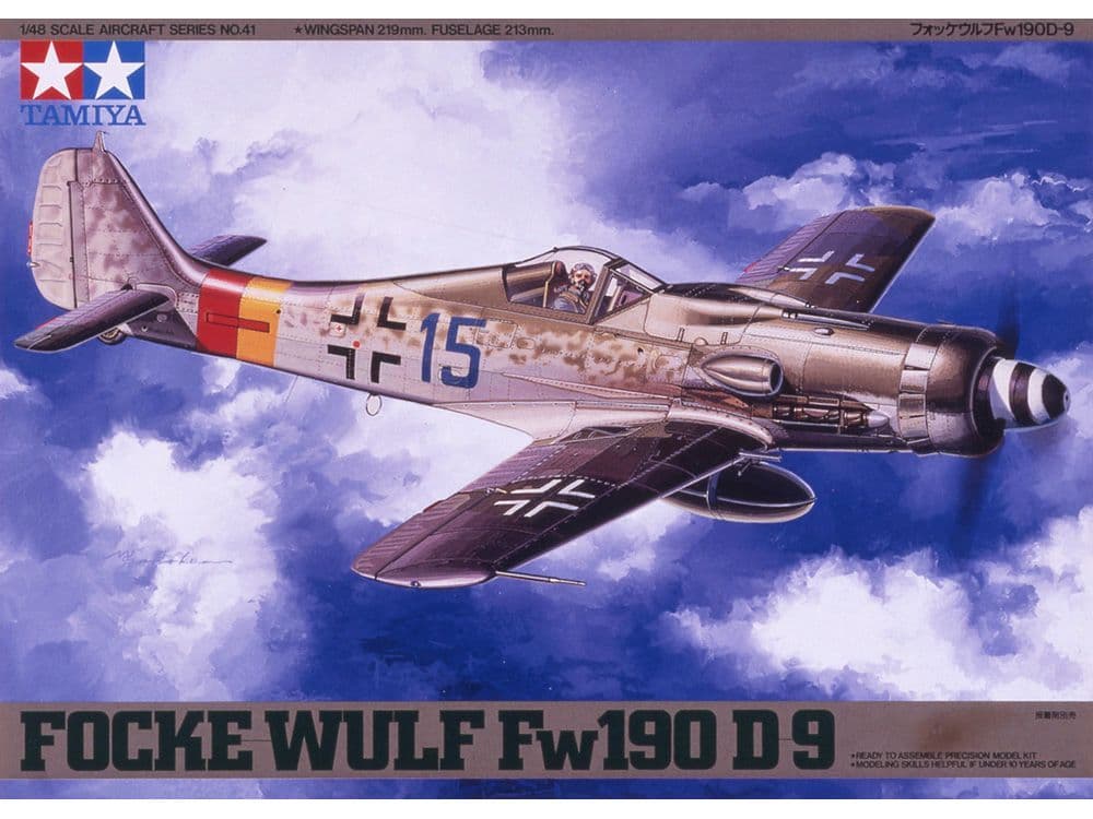 Tamiya 1/48 Focke-Wulf Fw190 D-9 # 61041