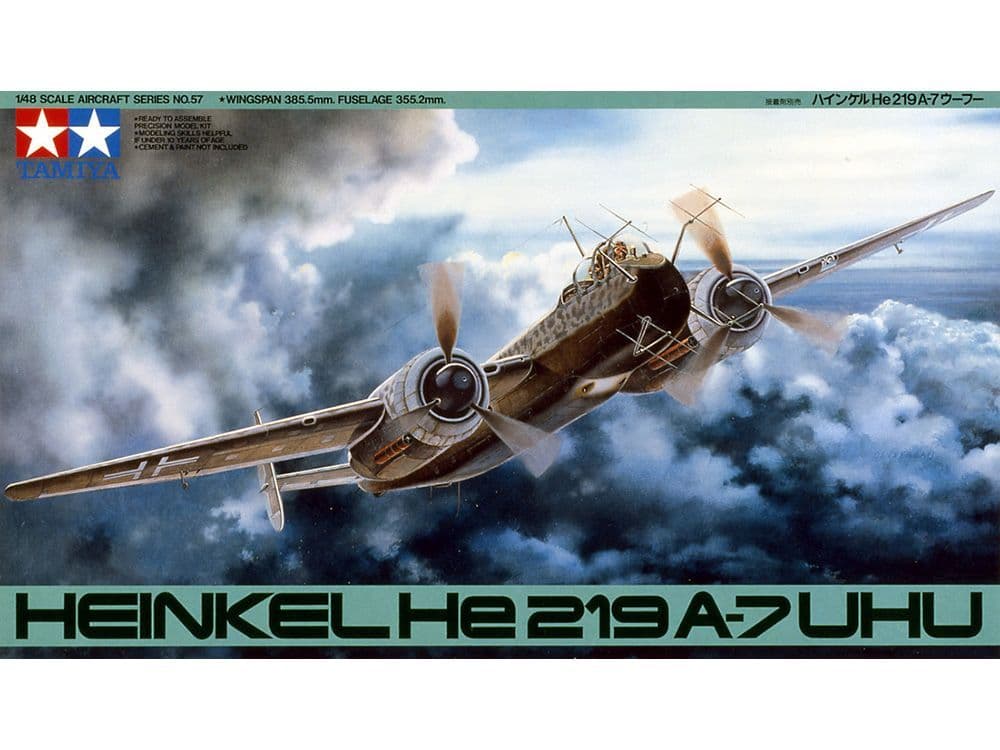 Tamiya 1/48 Heinkel He 219 Uhu # 61057