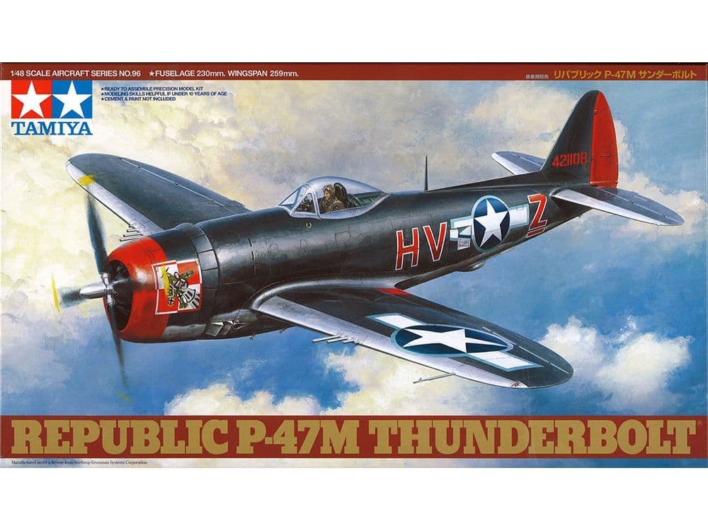 Tamiya 1/48 P-47M Thunderbolt # 61096