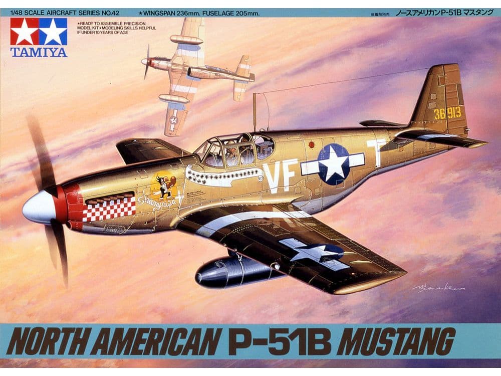Tamiya 1/48 P-51B Mustang # 61042