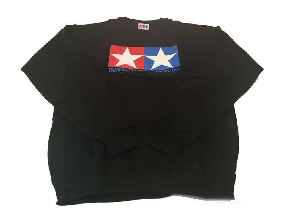 Tamiya - (XL) Jumper Sweat Shirt (Black) # 66872