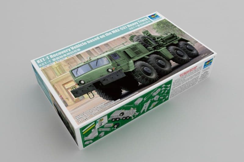 Trumpeter 1/35 KET-T Recovery Vehicle based on MAZ-537 Heavy Truck # 01079