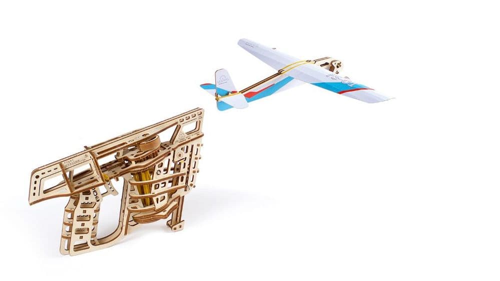 UGears Mechanical Model - Wooden Flight Starter # 70075