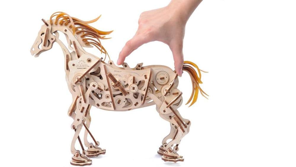 UGears Mechanical Model - Wooden Horse-Mechanoid # 70054