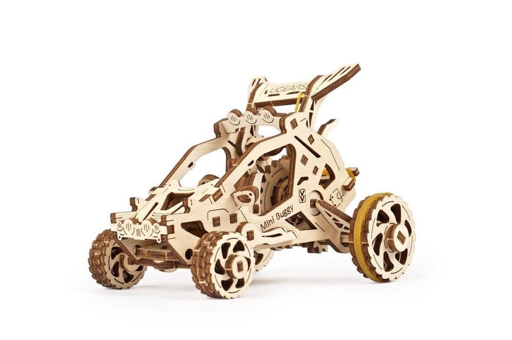 UGears Mechanical Model - Wooden Mini Buggy # 70142