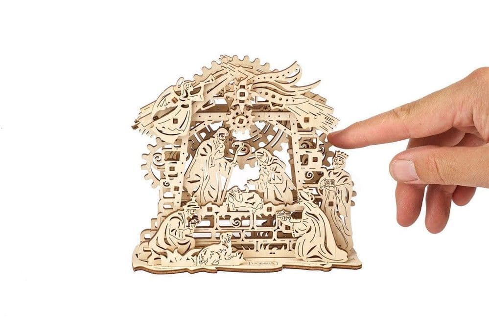 UGears Mechanical Model - Wooden Nativity Scene # 70141
