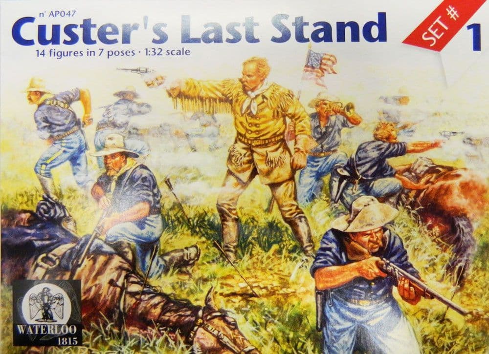 Waterloo 1815 1/32 Custer's Last Stand Set 1 # AP047
