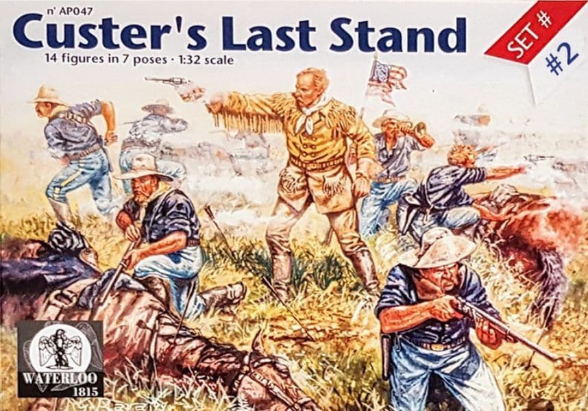 Waterloo 1815 1/32 Custer's Last Stand Set 2 # AP048