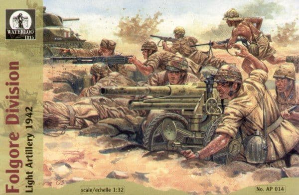 Waterloo 1815 1/32 Fologore Division Light Artillery 1942 # AP014