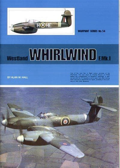 Westland Whirlwind Mk.I Fighter - By Alan W. Hall